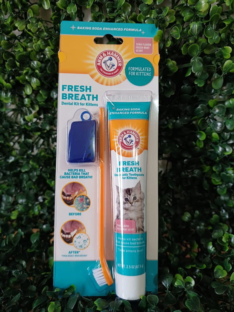 KIT TARTAR CONTROL DENTAL FRESH BREATH BABYS - CATS