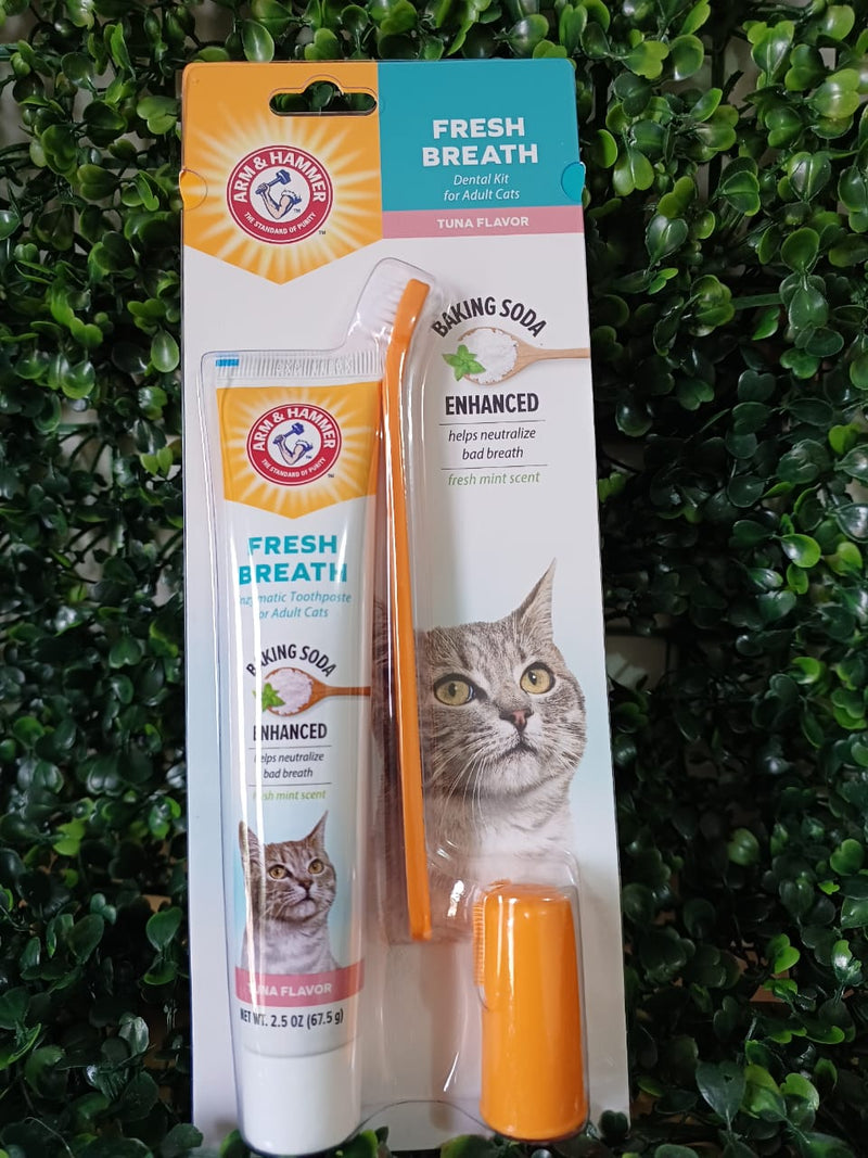 KIT TARTAR CONTROL DENTAL FRESH BREATH GATO ADULTO - CATS