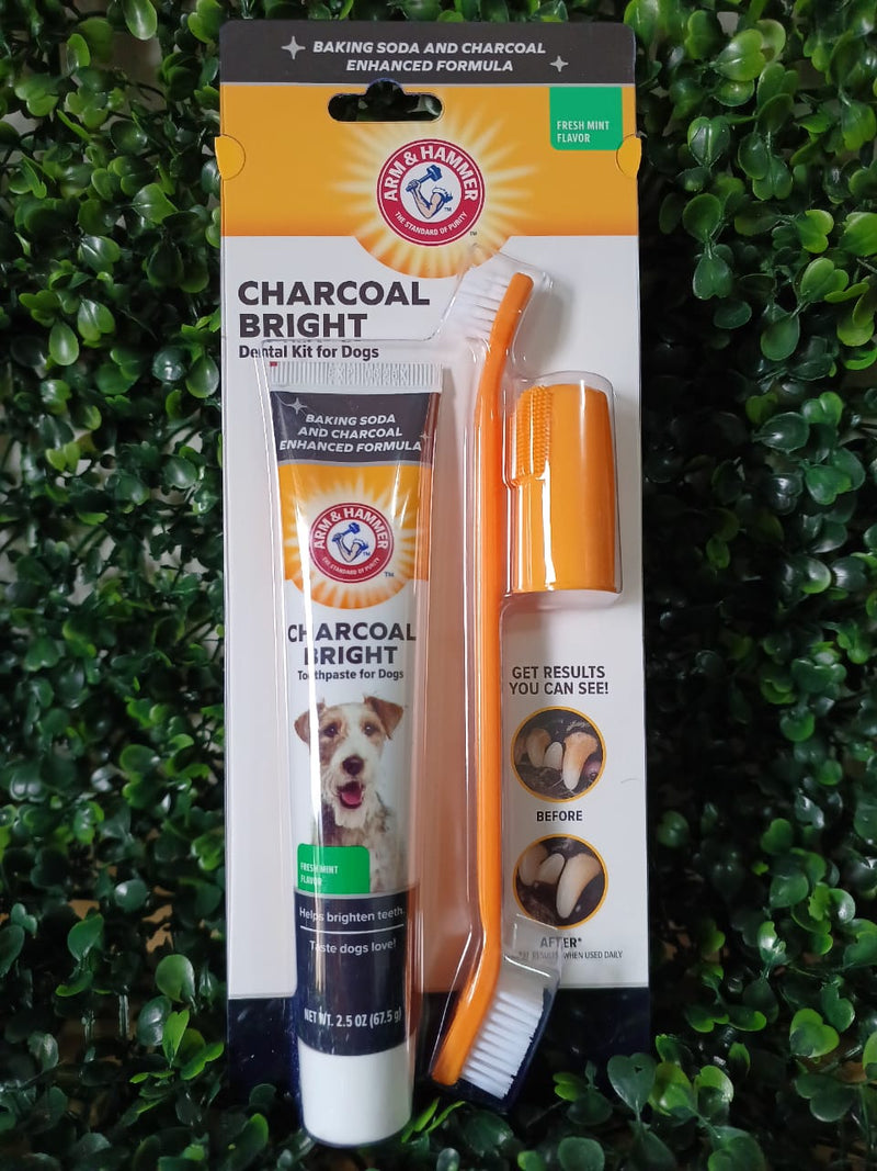 KIT HIGIENE BUCAL ENZIMÁTICA PARA CÃES - ARM & HAMMER